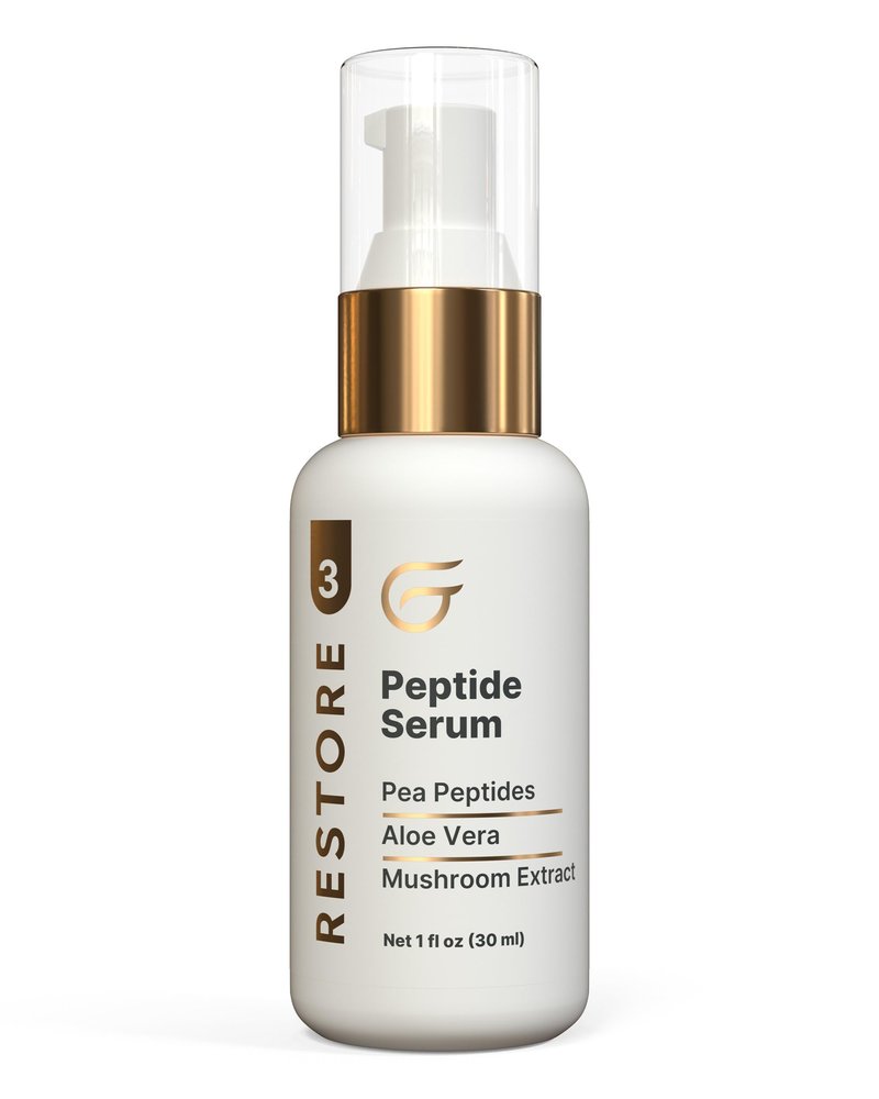 Groomie Peptide Serum for Face – Hydrating Facial Serum for Smooth, Supple-Looking Skin