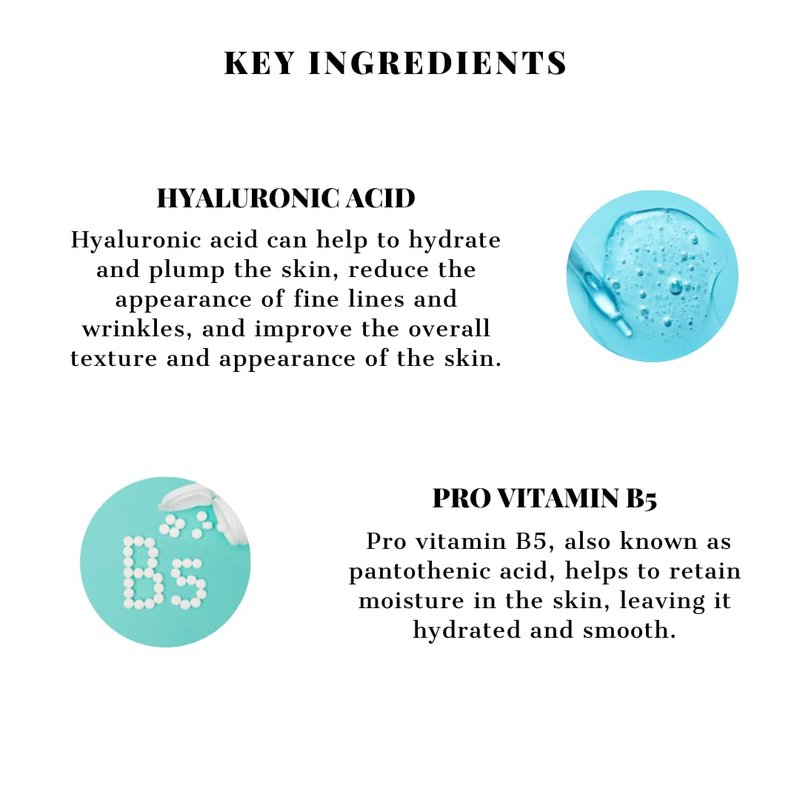 IRIS Hydrating Hyaluronic Acid Serum, 30ml, Lightweight Fast-Absorbing Facial Moisturizer