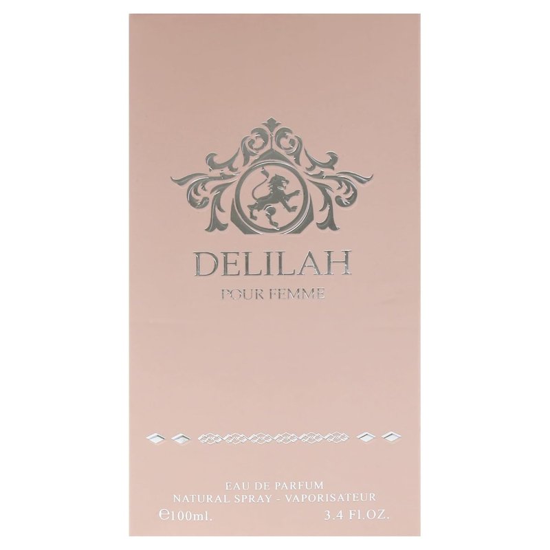 Lattafa Maison Alhambra Delilah Eau de Parfum Spray for Women - 3.4 Oz/100 Ml | Elegant Floral Fragrance