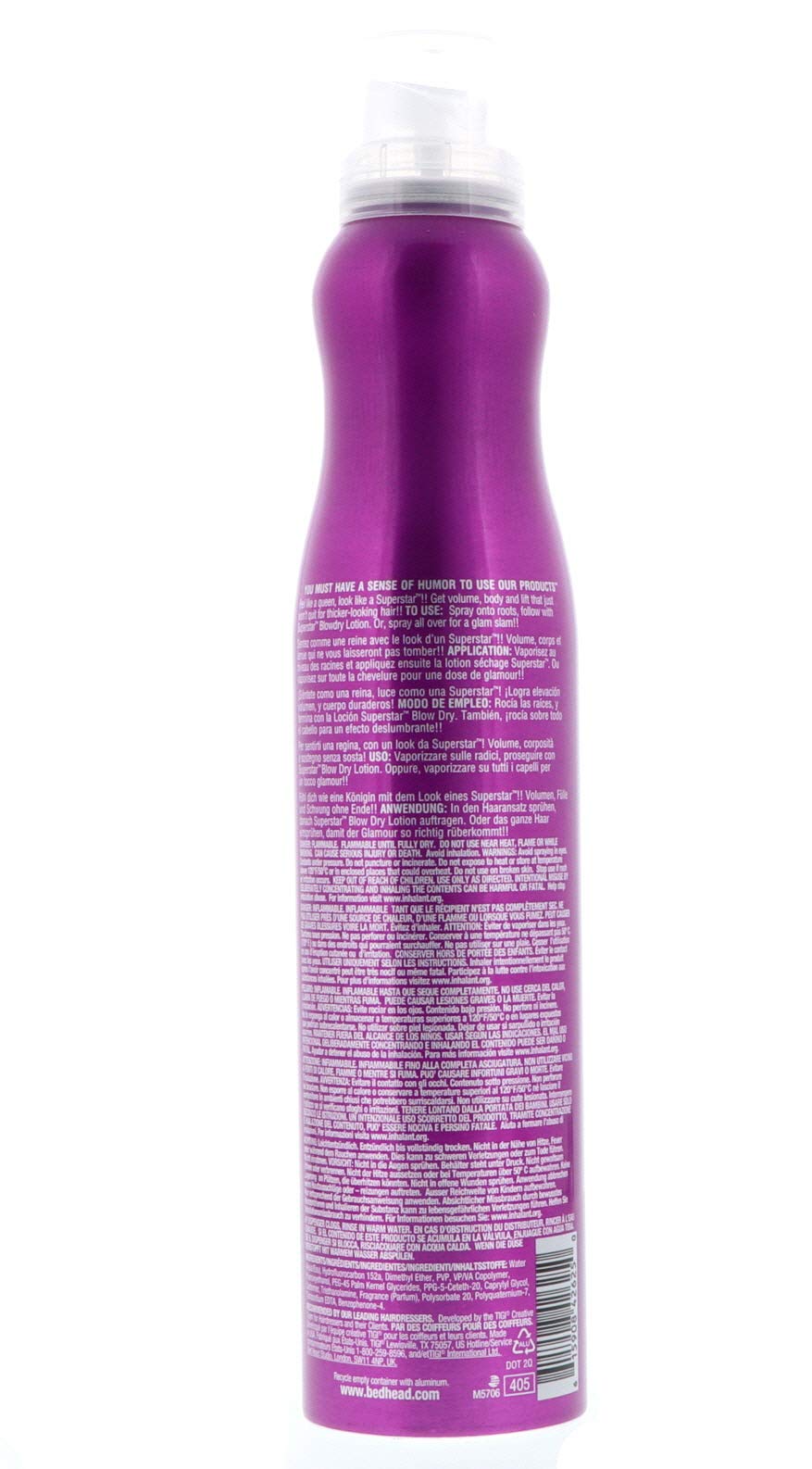 TIGI Bed Head Superstar Queen for A Day Thickening Hair Spray, 10.2 Ounce