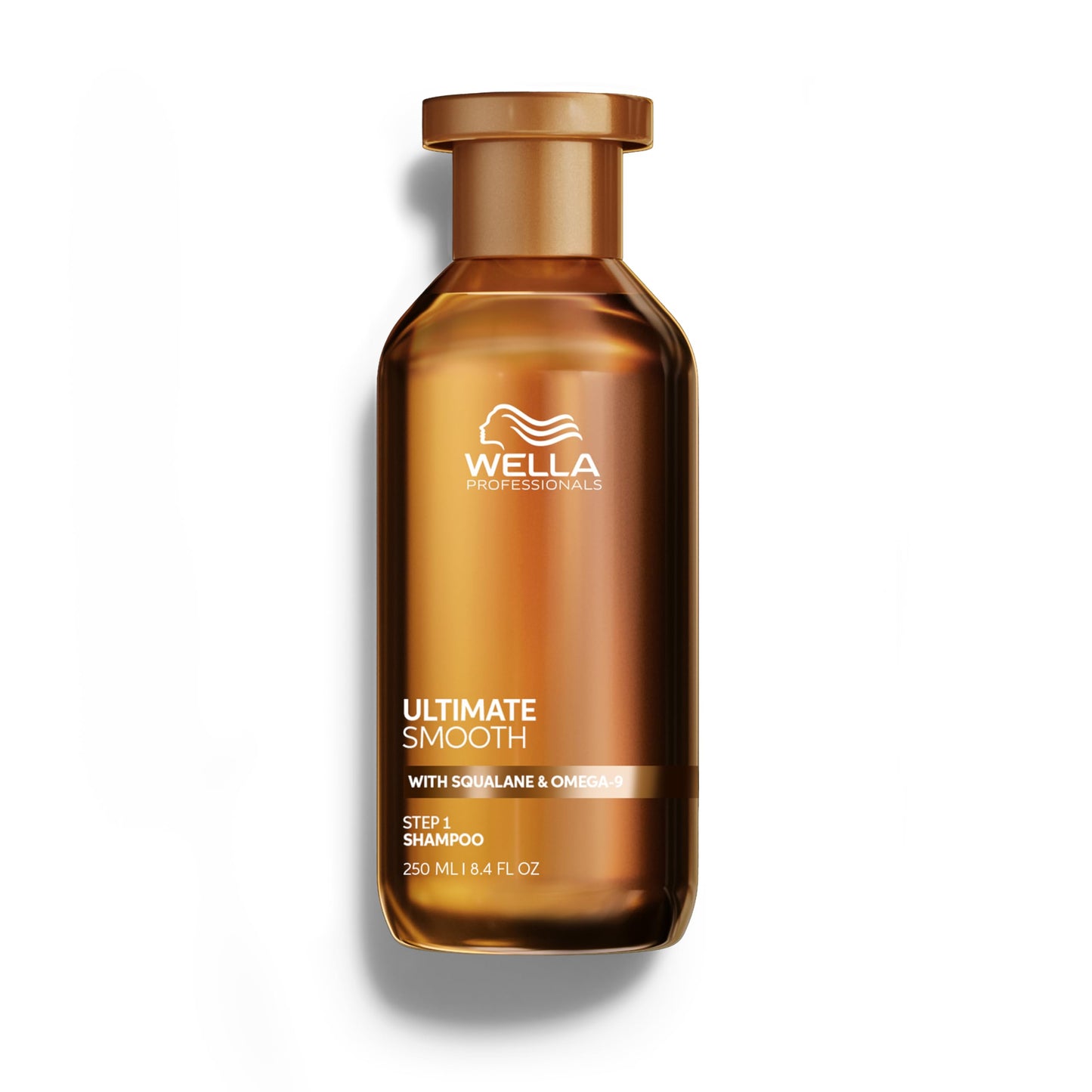 Wella Professionals ULTIMATE SMOOTH Shampoo for Dry, Dull & Frizzy Hair | With Squalane & Omega 9 | 8.4 Fl Oz