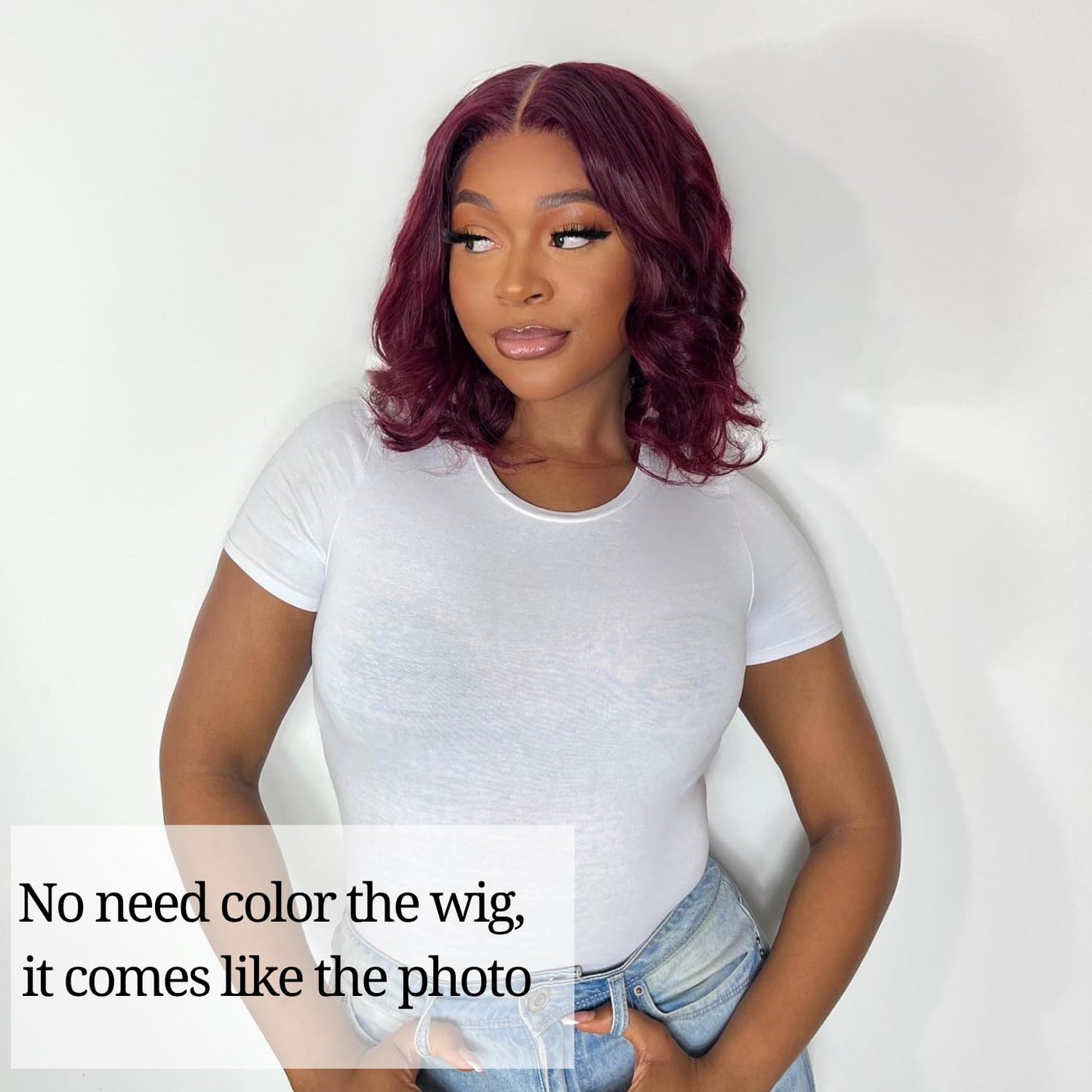99j Color Human Hair Bundles Body Wave 12 Inch
