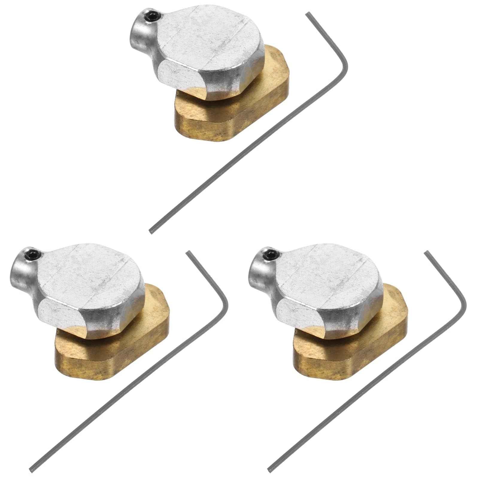 DOITOOL Wheel Bearing 6 pcs Mm Spanner Cam Screw Brass Golden Professional Tattoos Accessories Machines Wheel Wrench Hexagon Parts Alloy Adjustable Hex Rotary Bearing Eccentric Socket with Motor