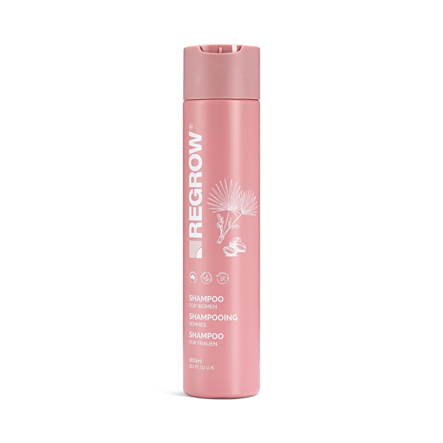 REGROW Womens Shampoo for Stronger Thicker Looking Hair 10.14 fl oz