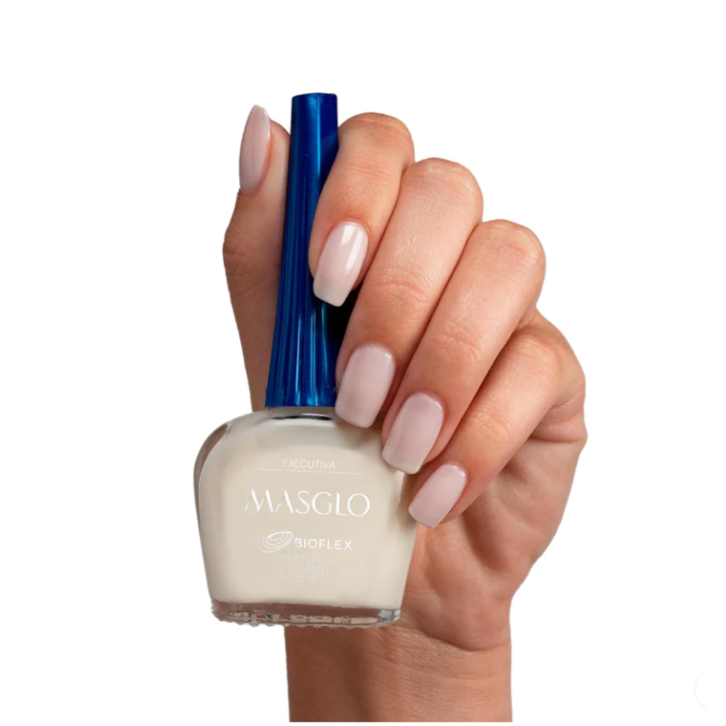 MASGLO Tradicional – Nail Polish 13-Free Formula, Up to 7 Days of Wear, High-Coverage & Glossy Finish, Vegan – Ejecutiva (0.5 oz)