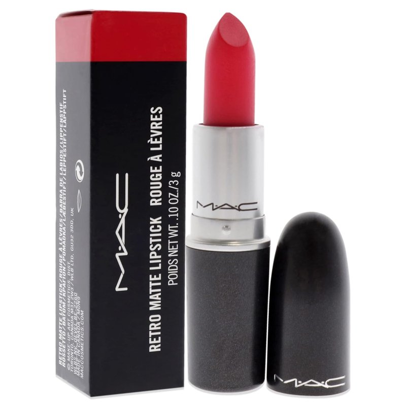 MAC Retro Matte Liquid Lipstick - Relentlessly Red | Long-Lasting, Bold Color - 0.1 oz