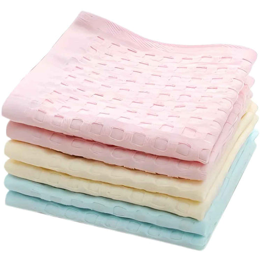 Fashiol 6 Pack Face Cloths, Soft Wash Cloth for Washing Face, Cotton Face Towels for Sensitive Skin Women Facial Makeup Remover Reusable Absorbent Washcloths | 10.5 x 10.5 in