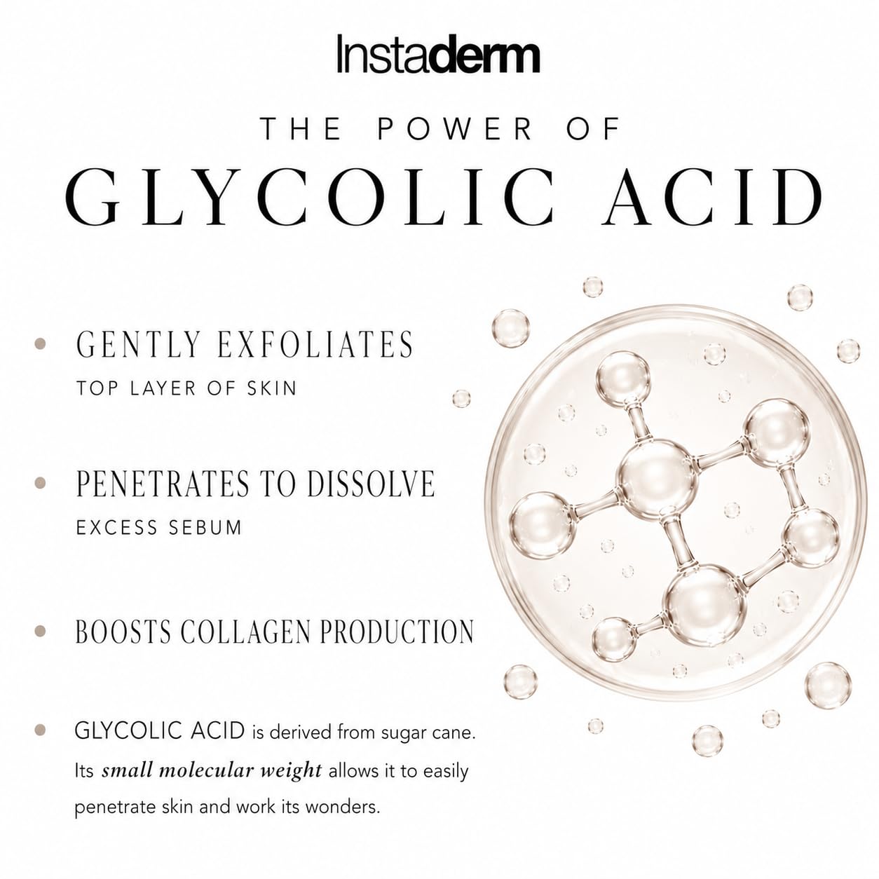 Glycolic Acid 15% Anti-Aging Wrinkle Cream- Reduces the Appearance of Fine Lines, Wrinkles, Age Spots, Dark Spots. Exfoliates, Smoothes Skin Texture, Tone & Improves Dull Looking Complexion.