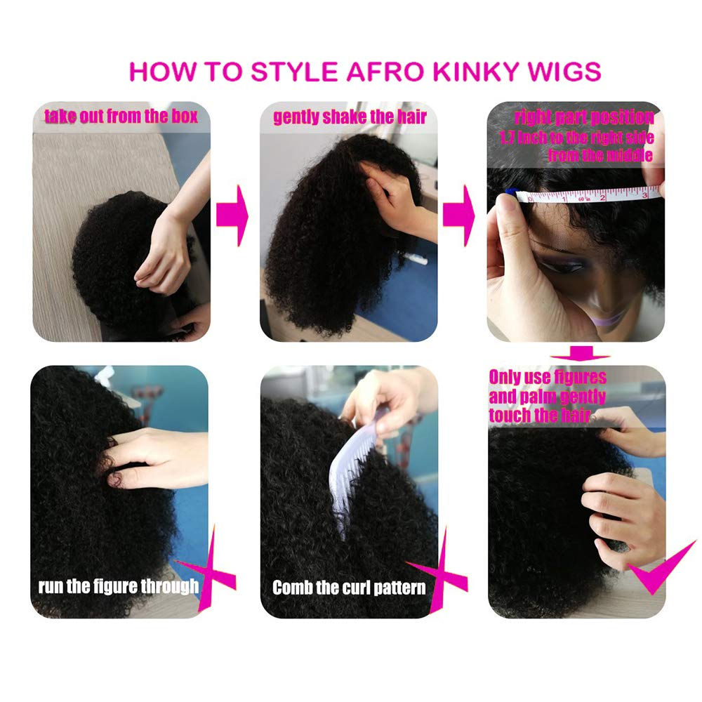SAGA QUEEN Brazilian Human Hair Afro Kinky Curly Clip In Hair Extension 8pcs 120g/pck Brazilian Virgin Human Hair 4B 4C Afro Coily Clip In Hair Extension for Daily Use (12inch, natural black)