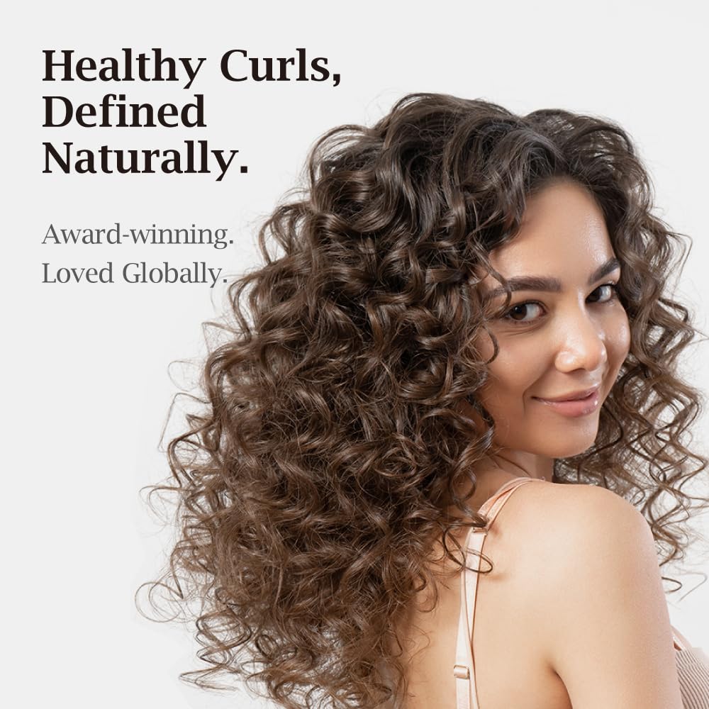 BRITISH M Stylish Curl Cream for Curly Hair, 5.07 oz – Anti-Frizz Curl Defining Cream with Hyaluronic Acid – Lightweight, Hydrating, Non-Sticky, Easy Rinse