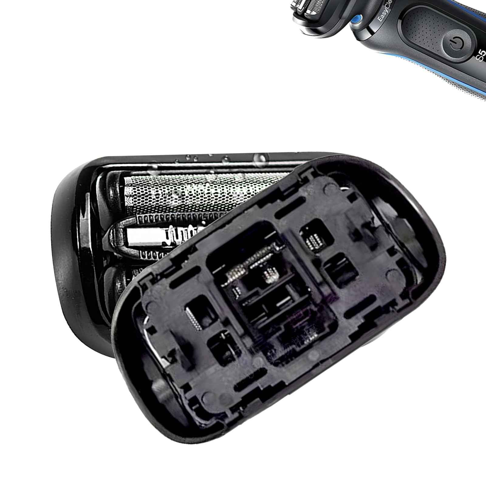 [1 Pack]Series 5 Series 6 53B Shaver Replacement Head Compatible with B-raun New Gens S5 S6 Razors,for S5 Replacement Heads 5050cs,6072cc,6090cc,6020s,6040c,5035s,5020s Etc Model