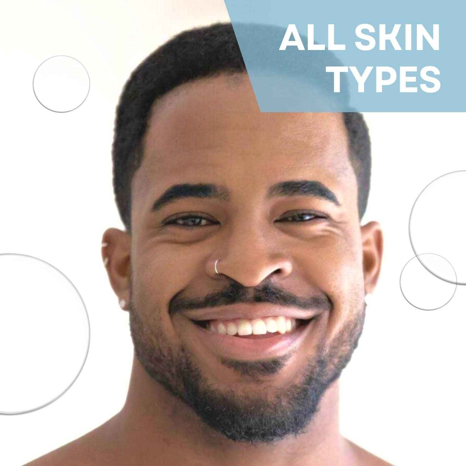 BodyJ4You 4PC Labret Tragus Cartilage 16G Studs - Piercing Aftercare Saline Cleanser