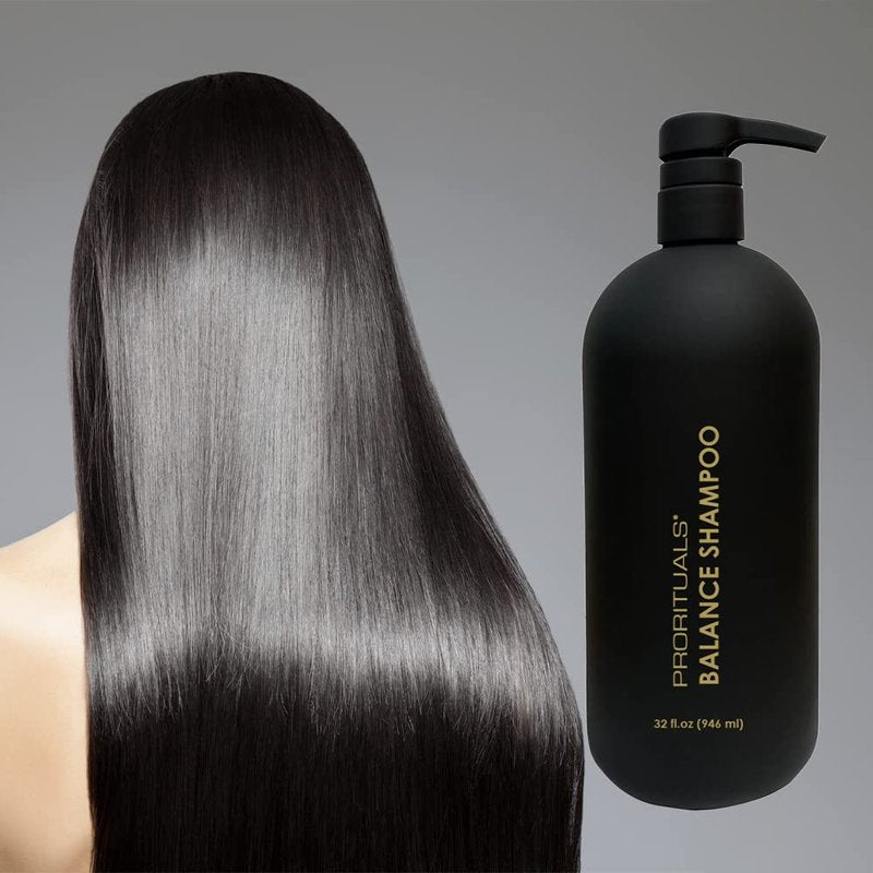 Balance Shampoo for Hair Growth - Natural Hair-Thickening Formula for Men & Women | Vegan, Sulfate-Free, 32 fl oz