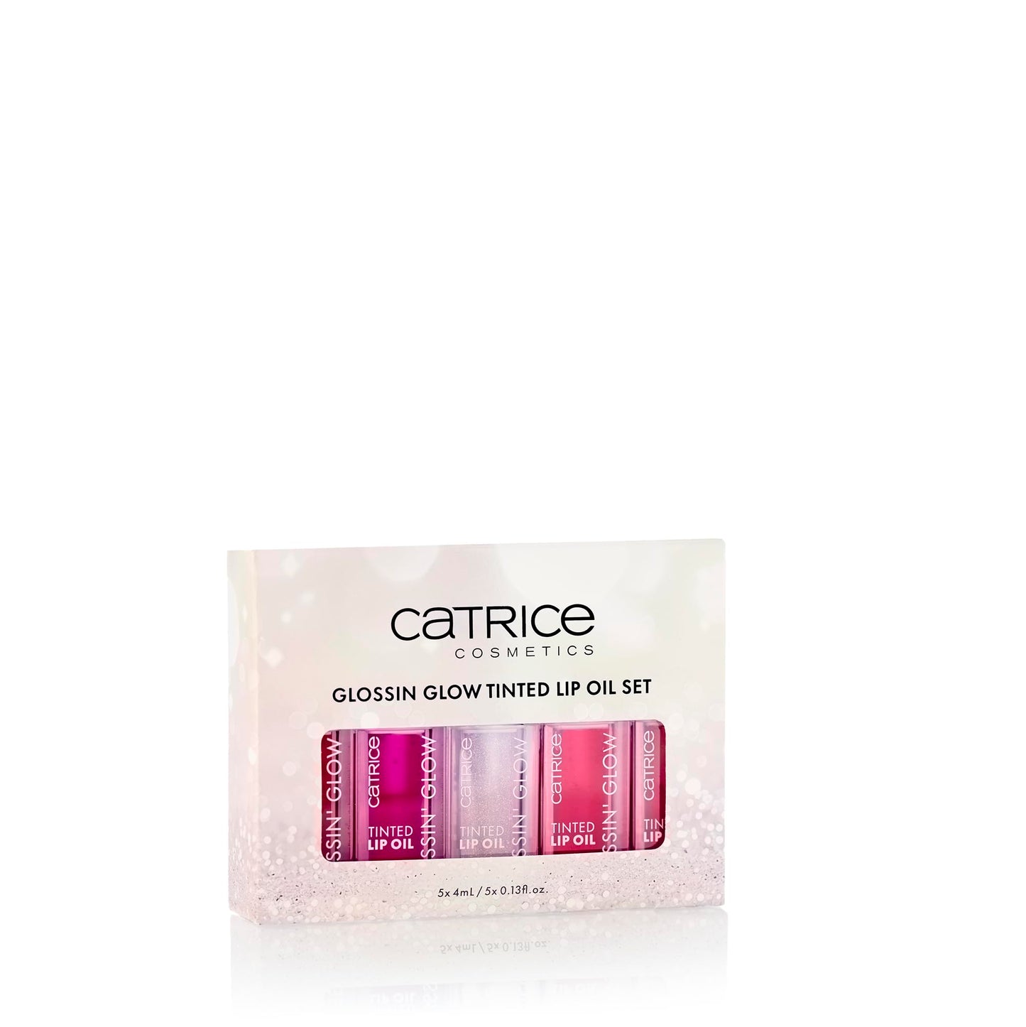 Catrice Glossin' Glow Lip Oil Gift Set | Five High Shine, Moisturizing Lip Stains | Glossy, Hydrating, Tinted, Vegan & Cruelty Free