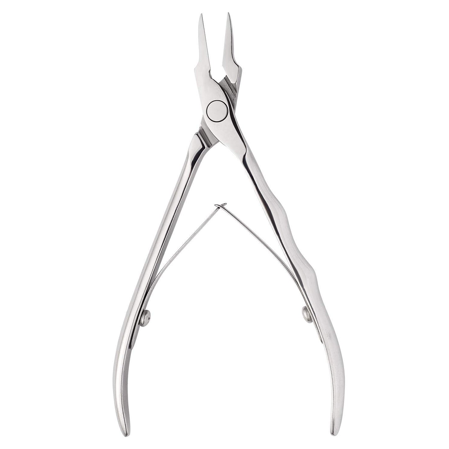 Staleks Podo 30 Podology Nippers for Ingrown Toenails – 18 mm Blades – Narrow Tips with Blunt Ends – Double Spring Design for Medical Pedicure