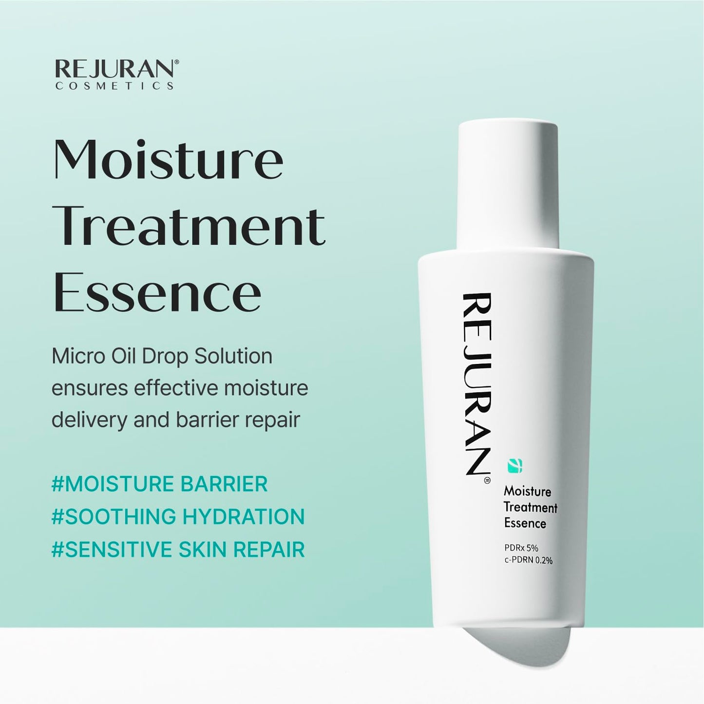 REJURAN® Moisture Treatment Essence, c-PDRN® - Hydrating Face Serum for Long-Lasting Moisture and Skin Barrier Support with PDRx (2.46 fl oz)