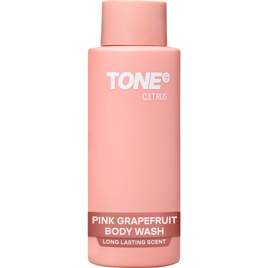 TONE Hydrating Body Wash for Men & Women, Citrus, Coconut-derived Cleansers Leaves Skin Clean, Moisturized & Refreshed, Long-lasting Iconic Scent, All Skin Types, Dermatologist-Tested, 16.9 oz