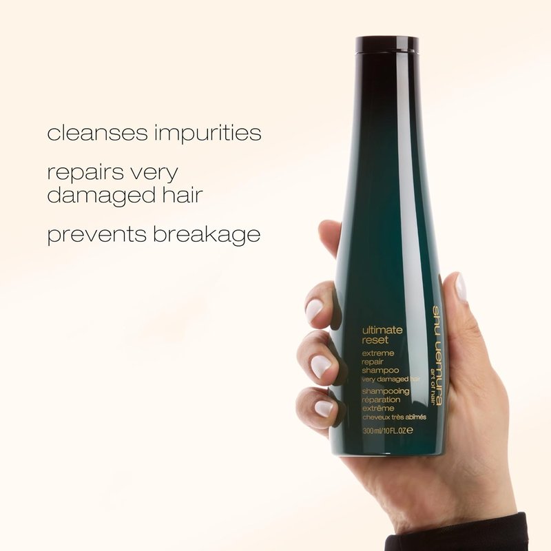 Ultimate Reset Extreme Hair Repair Shampoo - Strengthens & Nourishes Damaged Hair | Japanese Rice Extract, 300ml