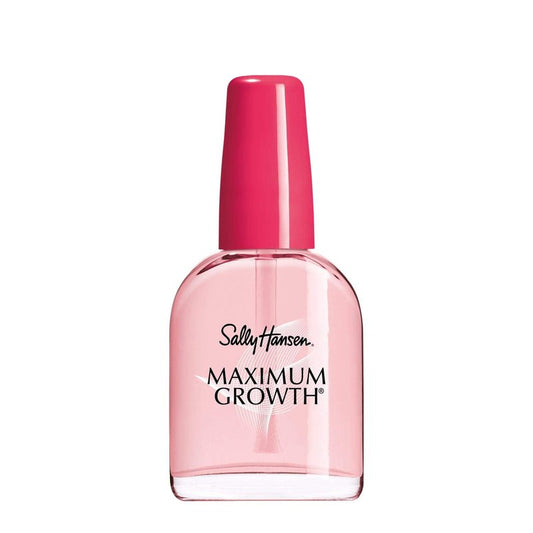 Sally Hansen Nail Treatment Maximum Growth® Nail Strengthener | Base Coat & Nail Protectant | Triple Protein & Silk Formula for Strong, Healthy Nails
