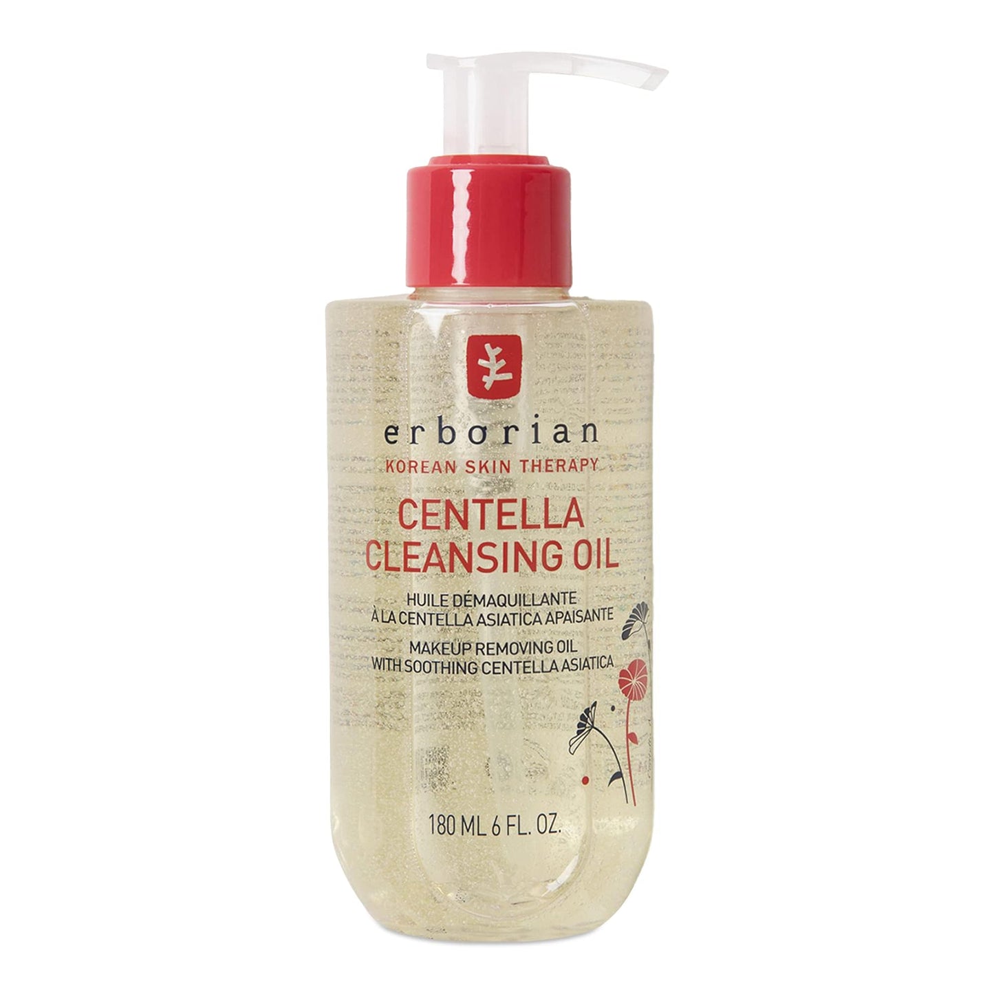 Erborian Cleansing Oil, Gentle Makeup Remover with Centella Asiatica Known for Soothing Properties, Hydrates & Supports Skin Barrier, Korean Skincare