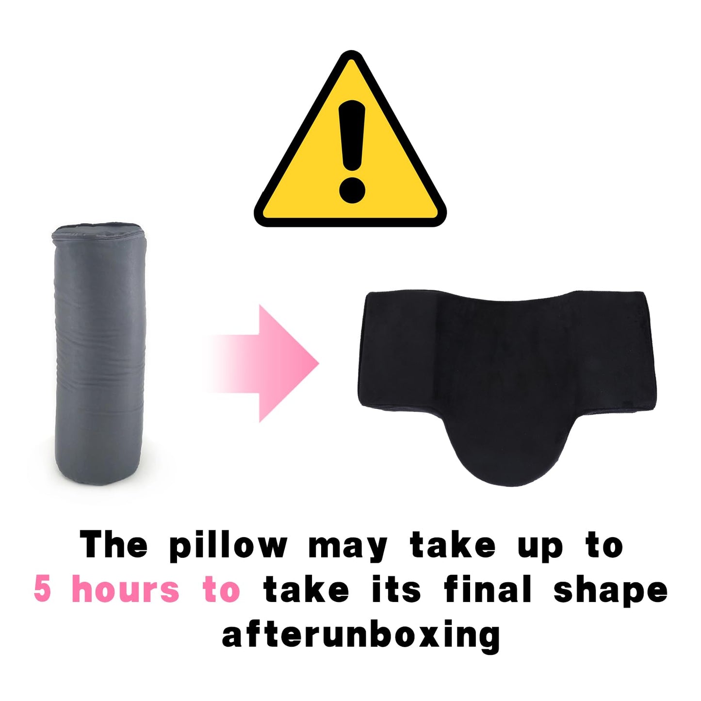 wutfuooo Beauty Salon Lashing Pillow,Comfortable Velvet Memory Foam Eyelash Extension Pillow,Ergonomic Neck Pillow,Protect The Neck When Used for Lash Extension Grafting Make Up