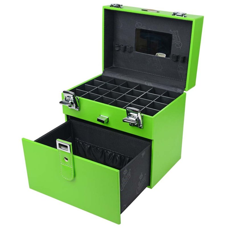 SHANY Color Matters - Makeup Travel Case Nail Accessories Organizer and Makeup Train Case - Makeup Storage Box - Black