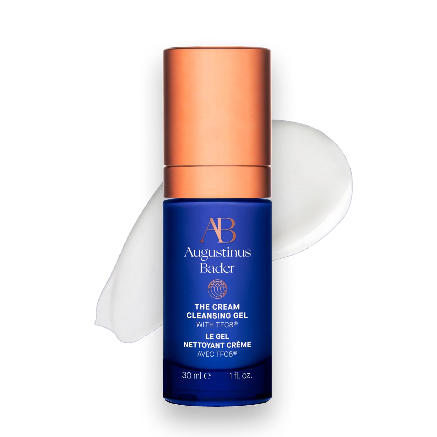 Augustinus Bader The Cream Cleansing Gel – Luxury Gentle Hydrating Face Cleanser – Removes Impurities & Excess Oil While Supporting Skin Barrier – Soothing & Non-Drying – 30 ml / 1 fl oz