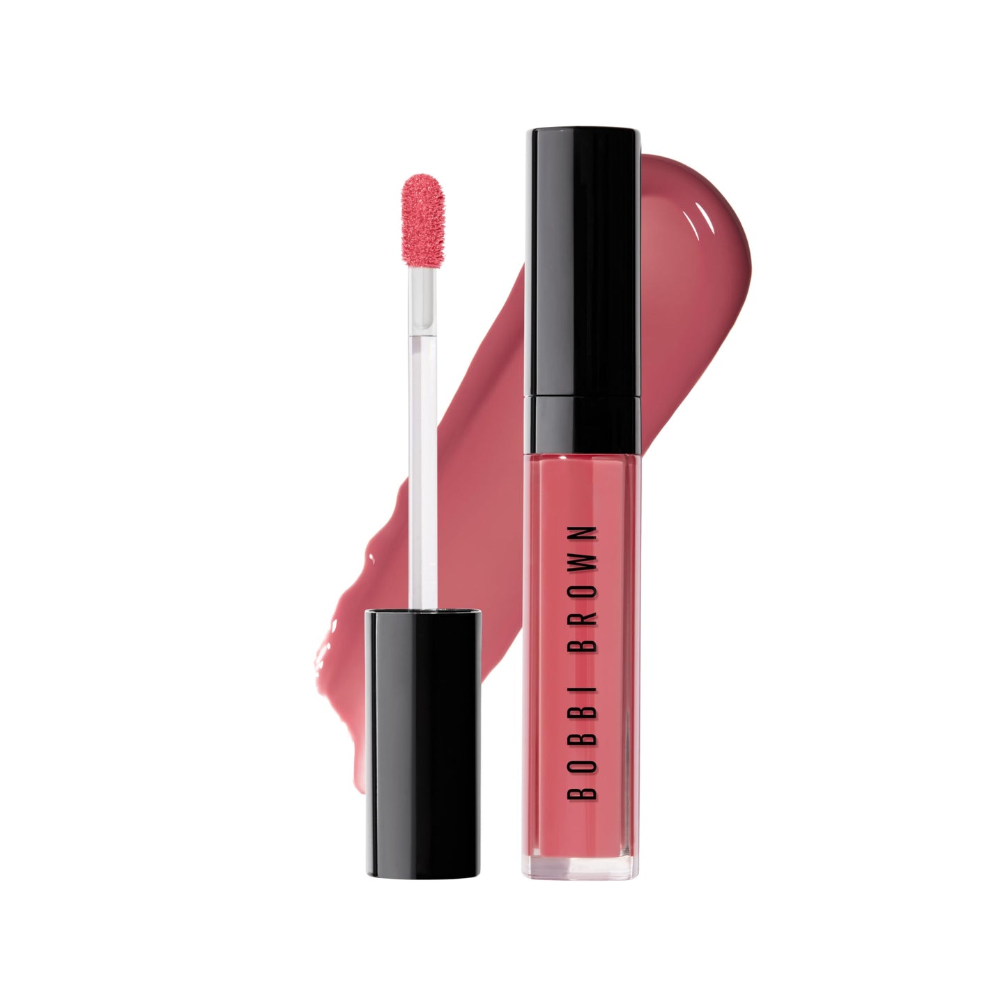 Bobbi Brown Crushed Oil-Infused Gloss | Hydrating Tinted Lip Gloss | Non-Sticky, High-Impact Shine with Coffee Seed and Botanical Oils, Love Letter, 0.20 Fl Oz