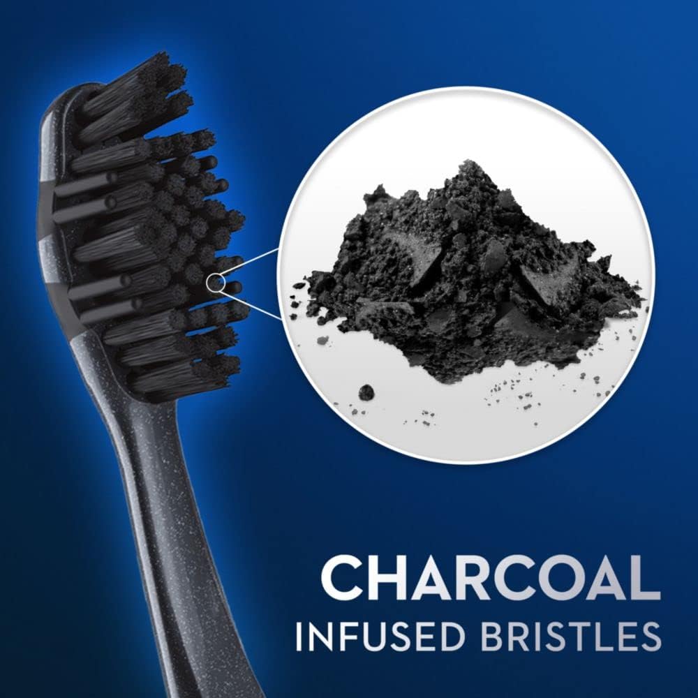 Oral-B Charcoal Toothbrushes, Soft, 2 Count