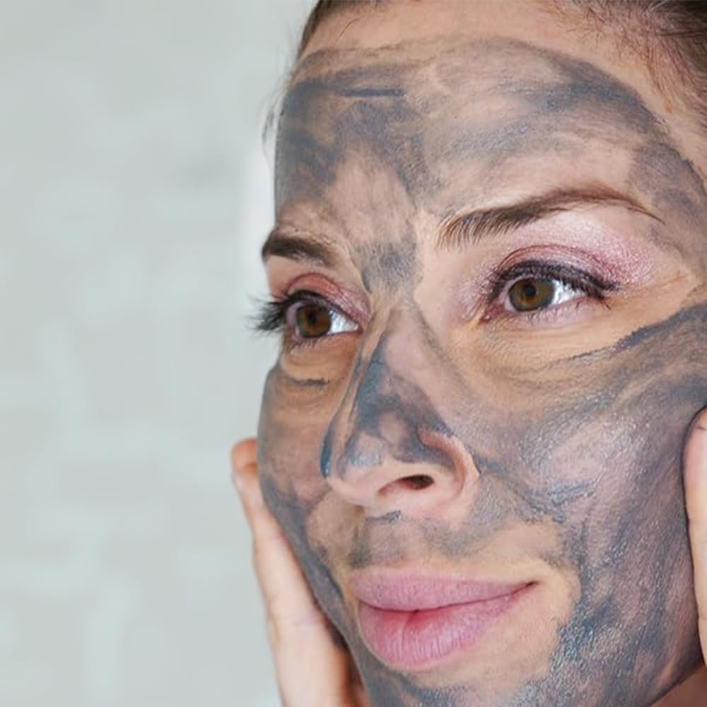 MILAJ Evolve Biocompatible Face Scrub | Charcoal & Cherry Water Facial Exfoliator to Cleanse Pores and Reduce Uneven Skin Tone | Clean Skincare for Regular Use 2fl oz