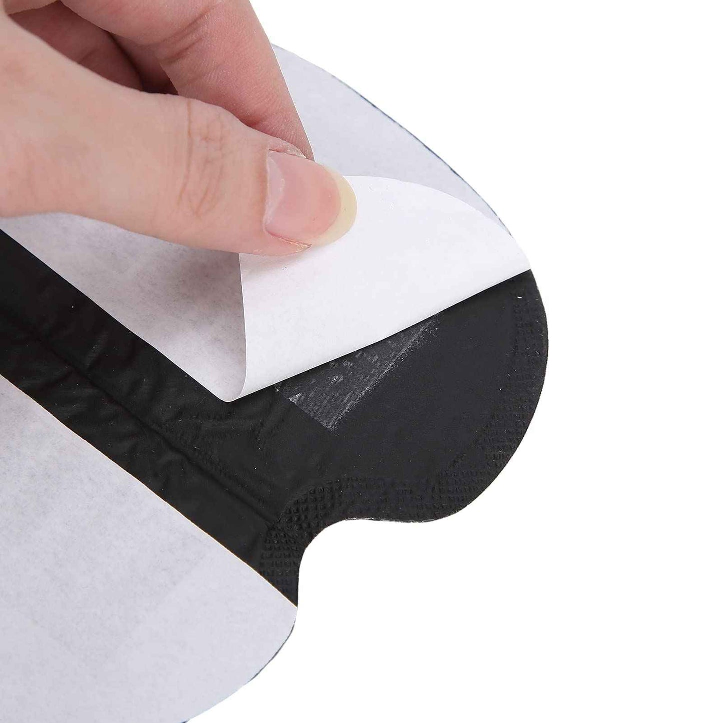 60pcs Underarm Armpit Sweat Pads Non‑Woven Fabric Dress Clothing Underarm Sweat Pads, Convenient Underarm Armpit Pad Strong Adhesion Keep Clean for Hot Weather