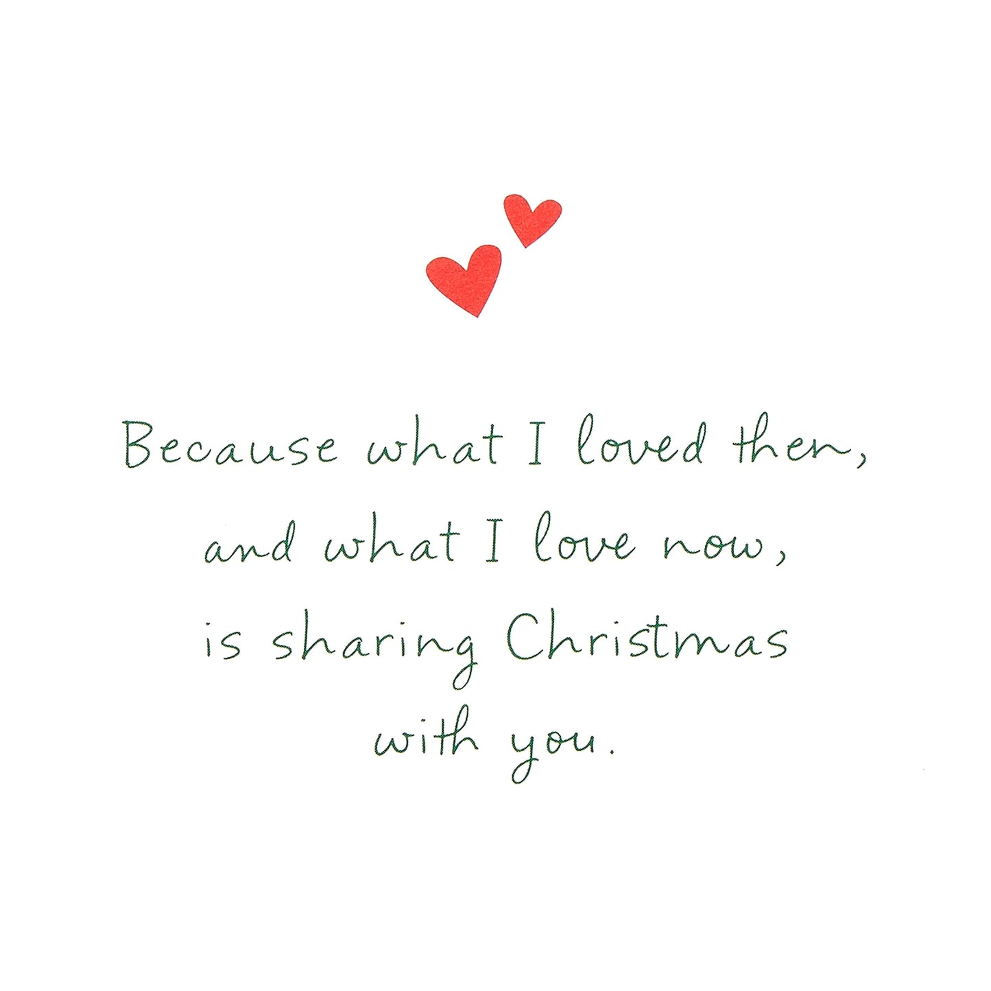 American Greetings Christmas Card for Husband (Sharing Christmas with You)