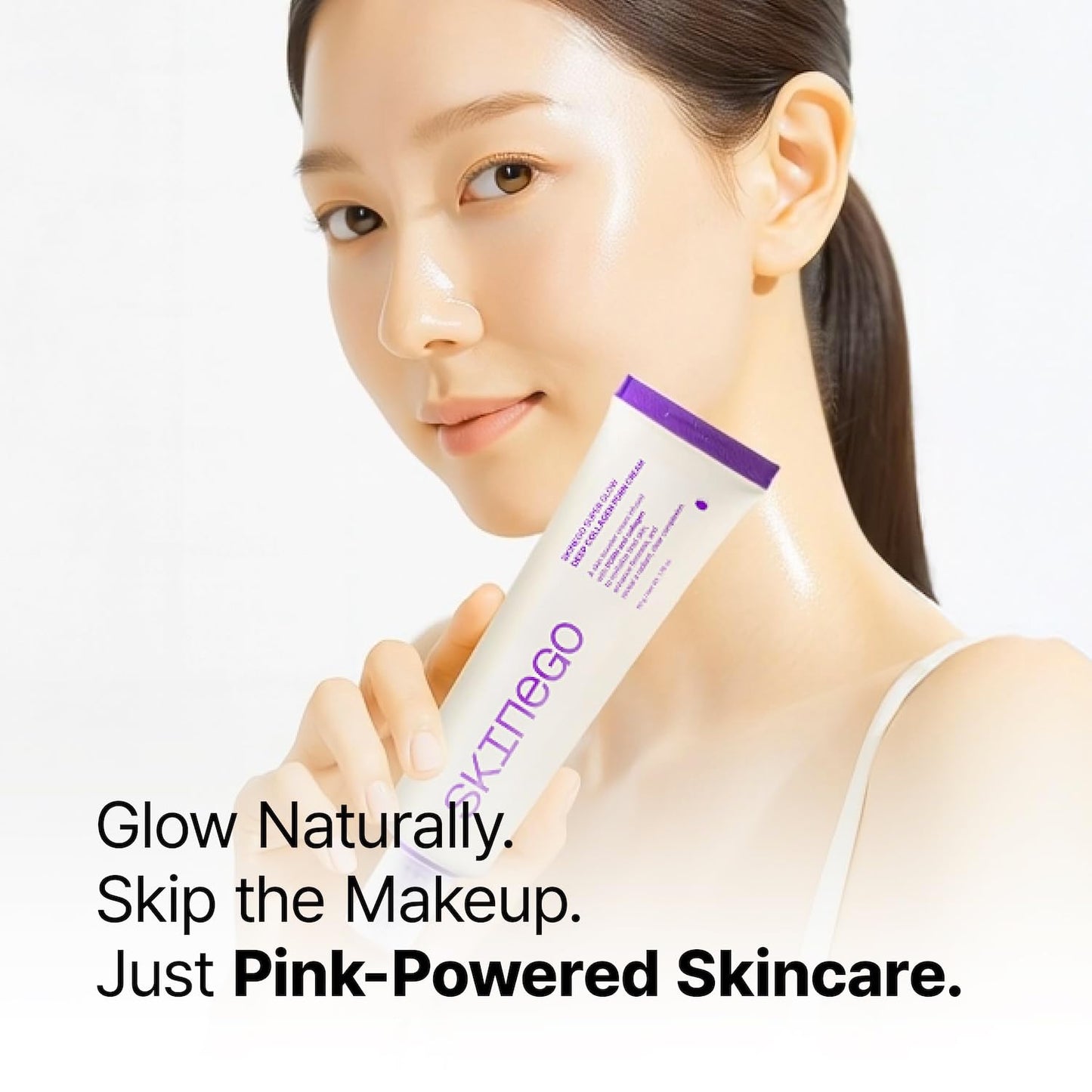 SKINEGO Pharmeus Super Glow Deep Collagen PDRN Cream – 1,000,001ppb PDRN & Collagen, Radiant FinishAdds radiance Moisturizer for Dewy Skin, Firming & Hydrating, 50g / 1.69 fl.oz.