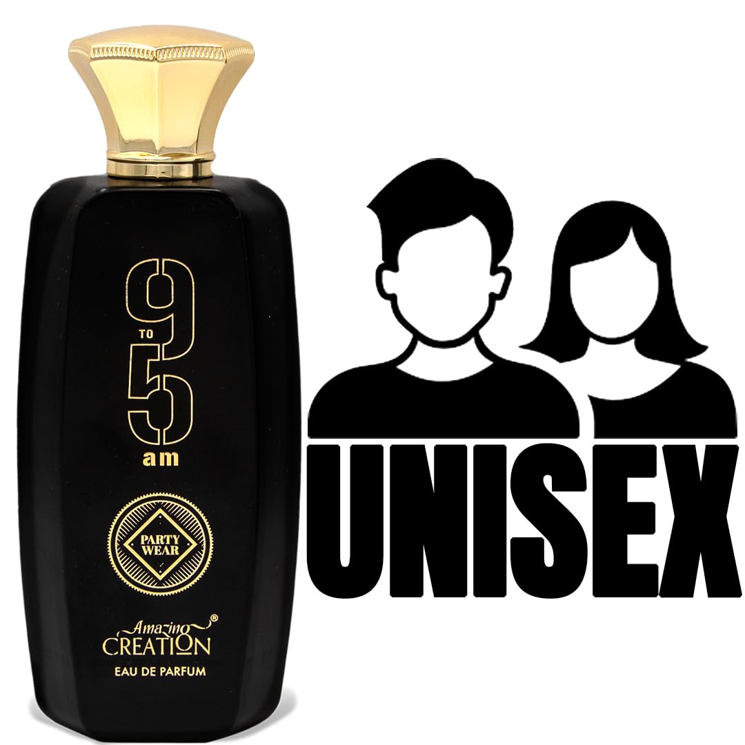 Amazing Creation 9 to 5am Party Wear Unisex Eau de Parfum, 3.4 fl oz / 100ml