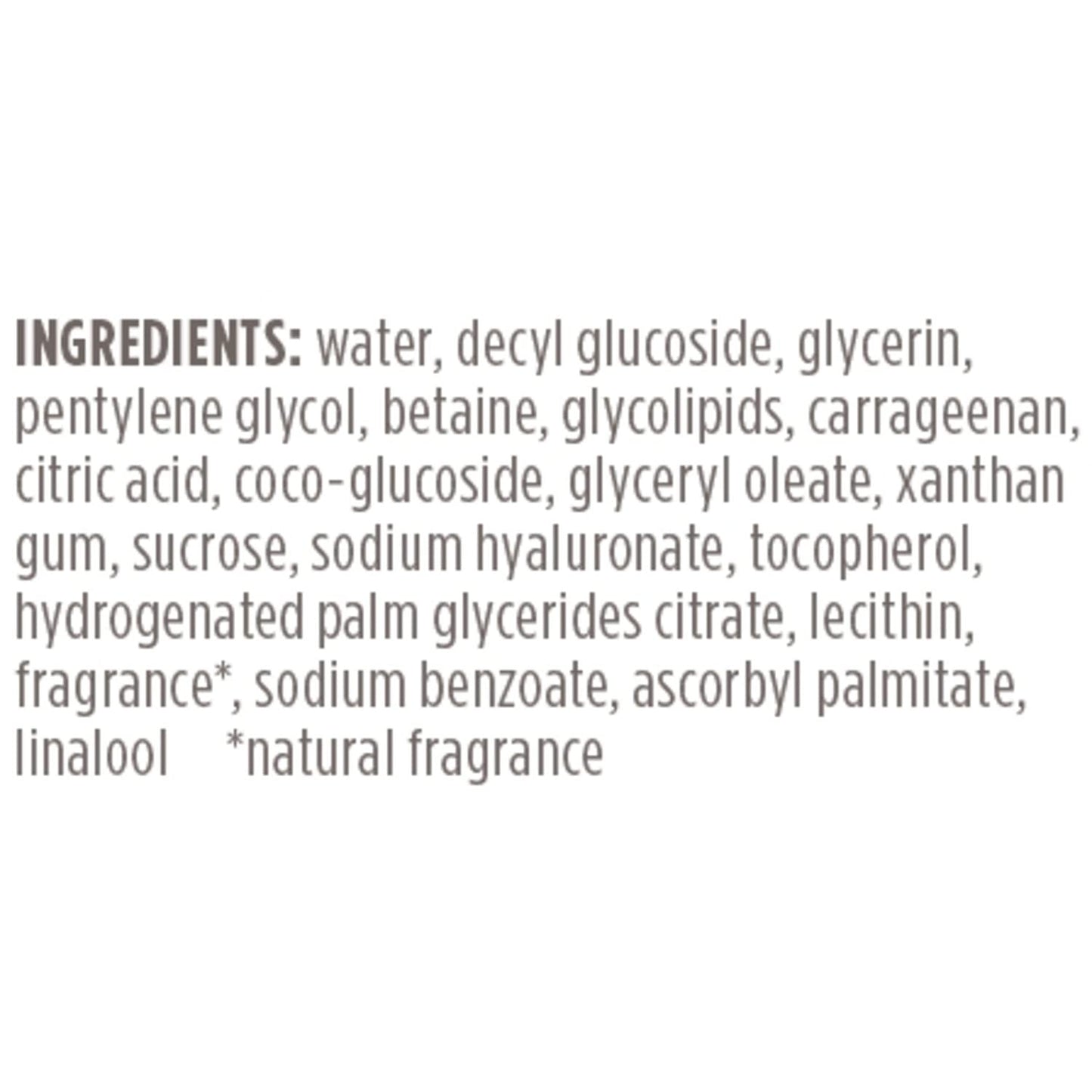Burt's Bees Truly Glowing Refreshing Gel Cleanser With Hyaluronic Acid, 6 Fluid Ounces