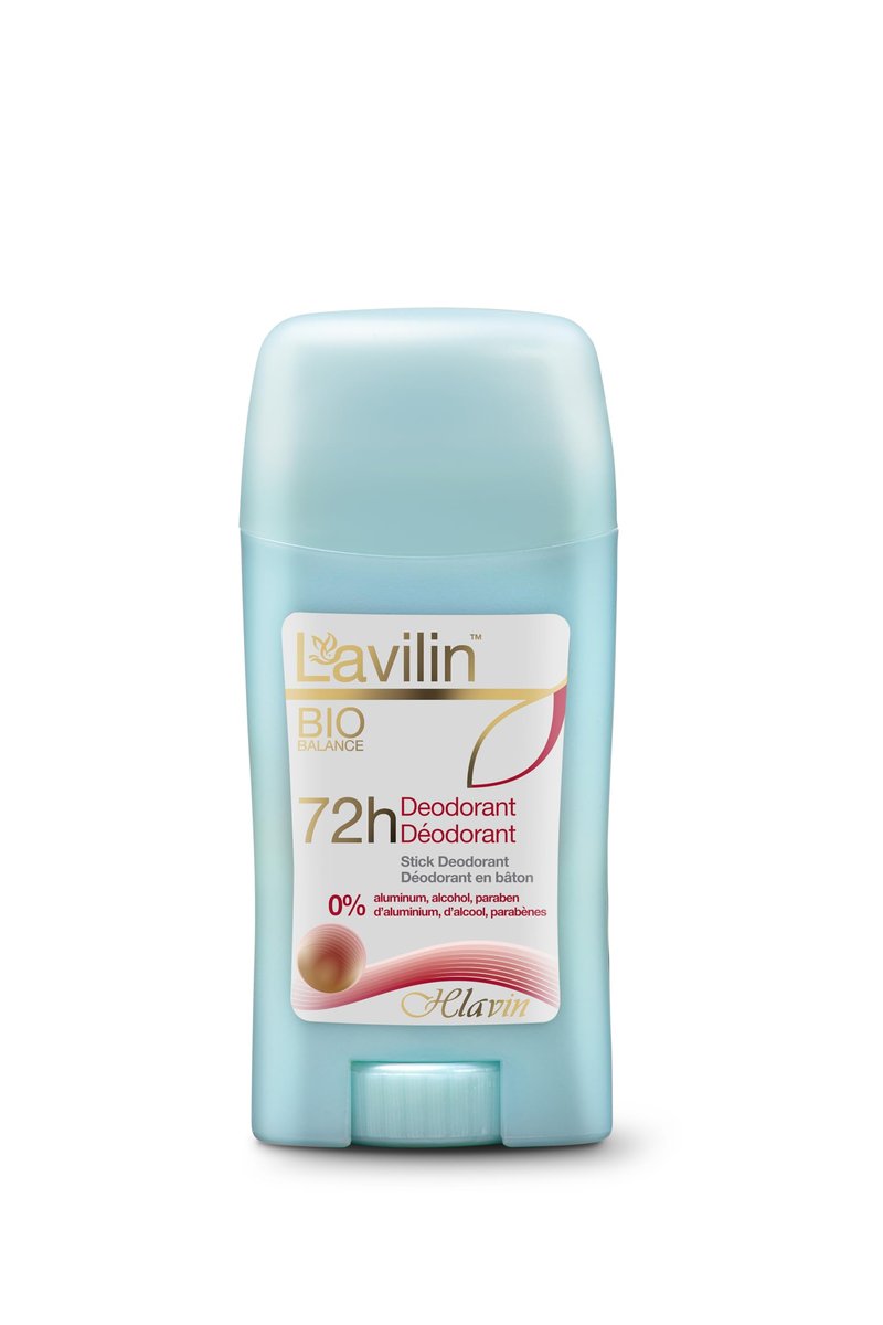 Lavilin Aluminum-Free Deodorant Stick for Women - Up to 72 Hours of Protection - Natural, Patented Formula - 60ml