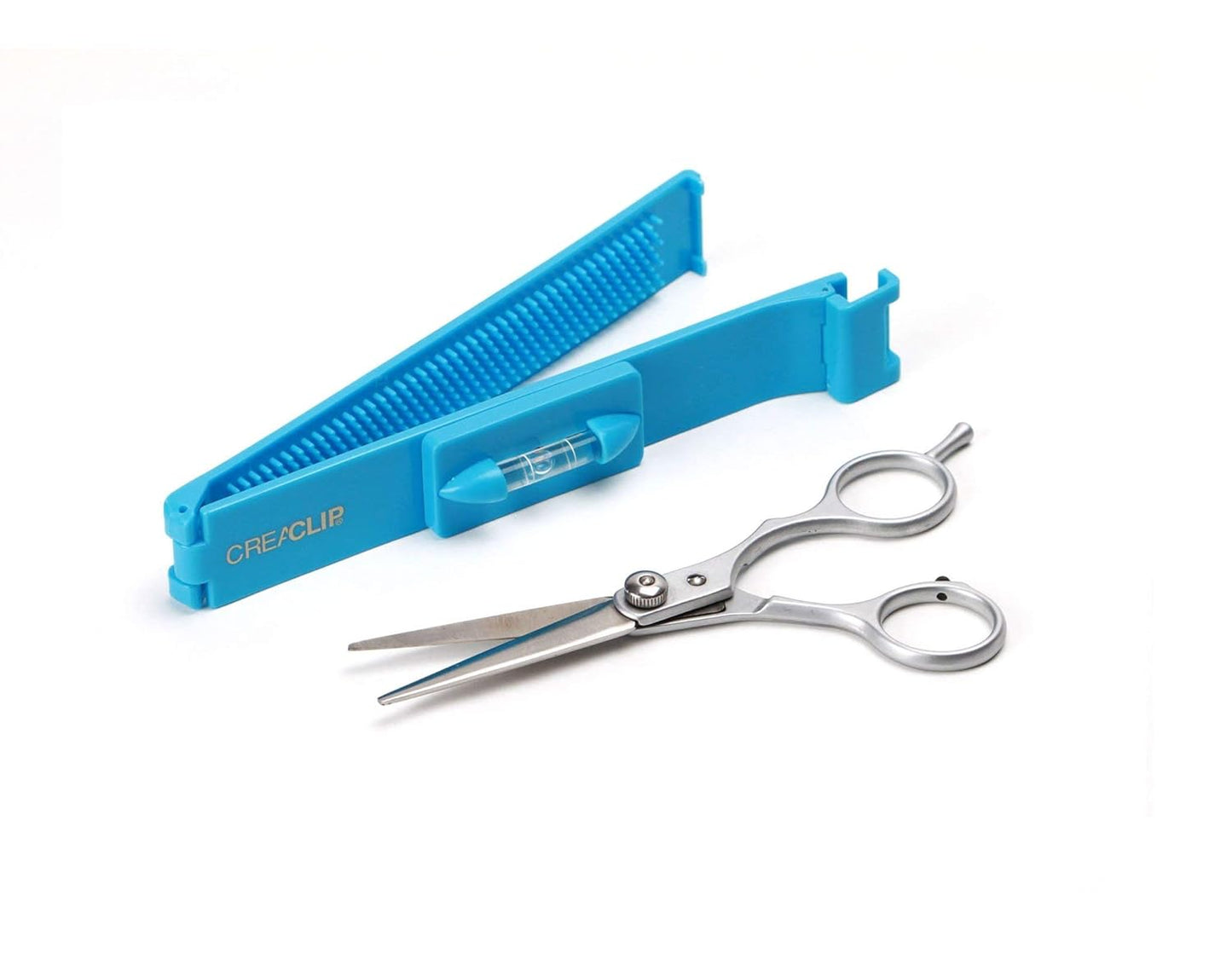 CreaClip Hair Cutting Tool - Bangs & Layers Trimming Guide | Scissors & Comb Set for Kids