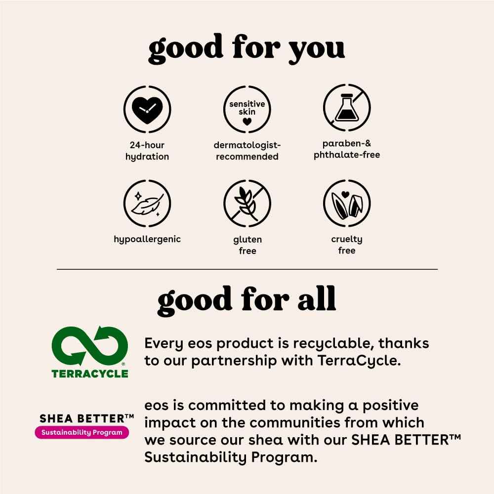 eos Holiday Lip Treatment Gift Set- Candy Cane Swirl Lip Scrub & 24H Moisture Super Balm, Limited-Edition Lip Care, Stocking Stuffers, 4-Pack