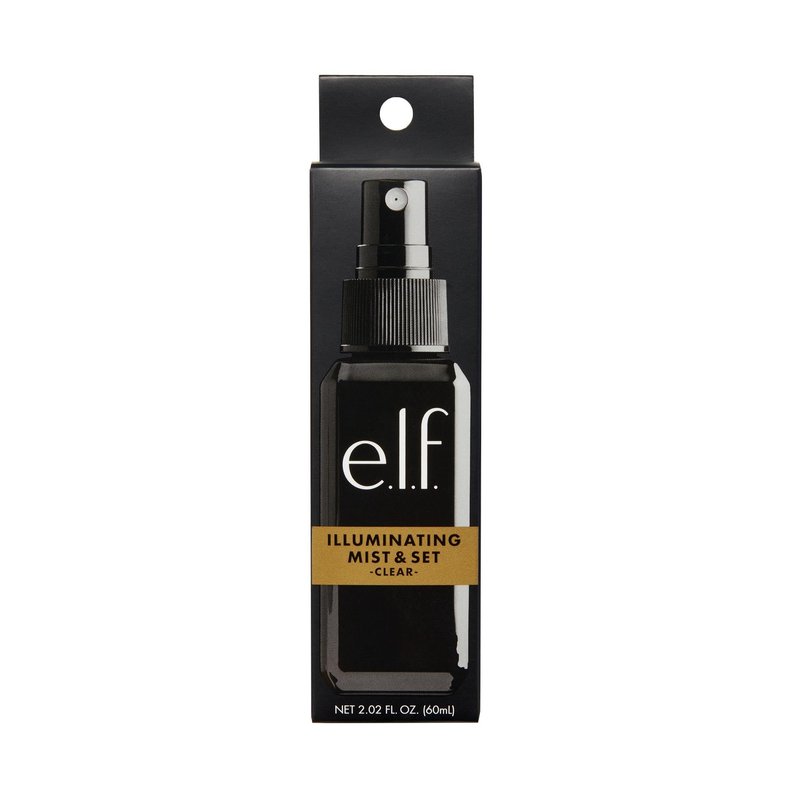 e.l.f. Lumious Mist & Set, Setting Spray To Give Makeup A Lasting, Radiant Finish, Infused With Vitamins A, C & E, Small, 2 Fl Oz