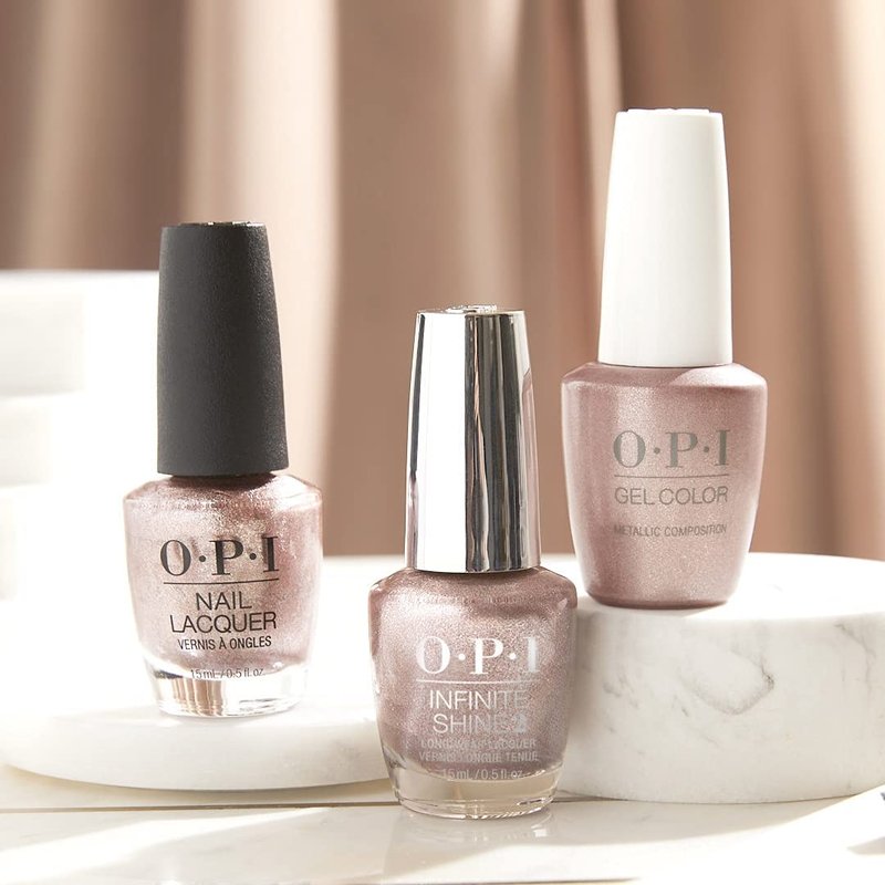 OPI Nail Lacquer - Classic Nail Polish in Nude & Brown Shades | Crème, Shimmer, Glitter | 0.5 Fl Oz