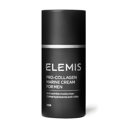 ELEMIS Men Pro-Collagen Marine Cream 30ml Lightweight Fragrance-free Anti-Aging Moisturizer for Mens Skincare