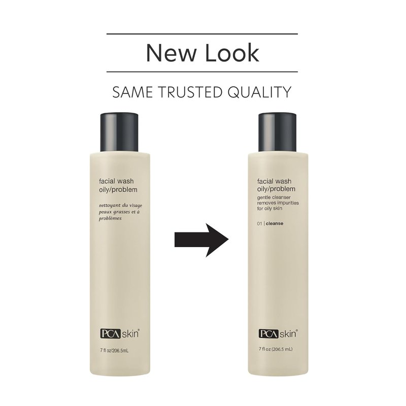 PCA SKIN Hydrating Face Wash for Oily Skin - Gentle Cleanser Minimizes Breakouts | 7 fl oz Bottle