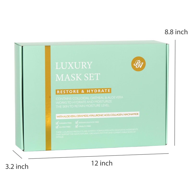 55 Pcs Mothers Day Gift for Mom, Tea Tree Face Sheet Mask Gift Basket Set for Women, Skin Care Gift Set for Her, Home Spa Self Care Kit, Face Serum Gift Set, Birthday, Anniversary