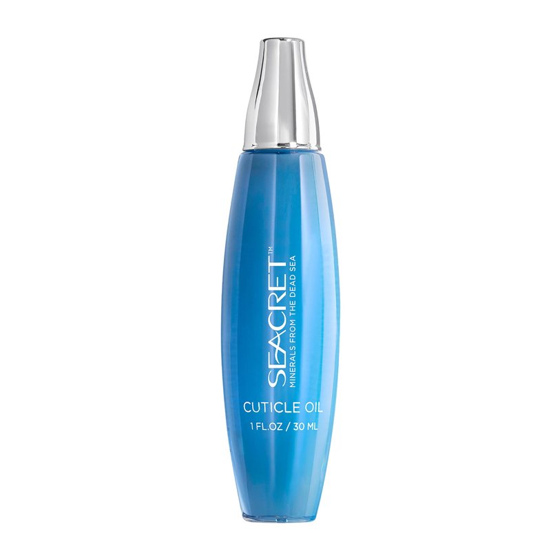 SEACRET Cuticle Oil with Precision Dropper Applicator - Fast-Absorbing for Dry, Cracked Nails, Non-Greasy Nail Care Treatment with Dead Sea Minerals, Calendula, Rosehip & Vitamin E, 1 Fl Oz / 30 ml