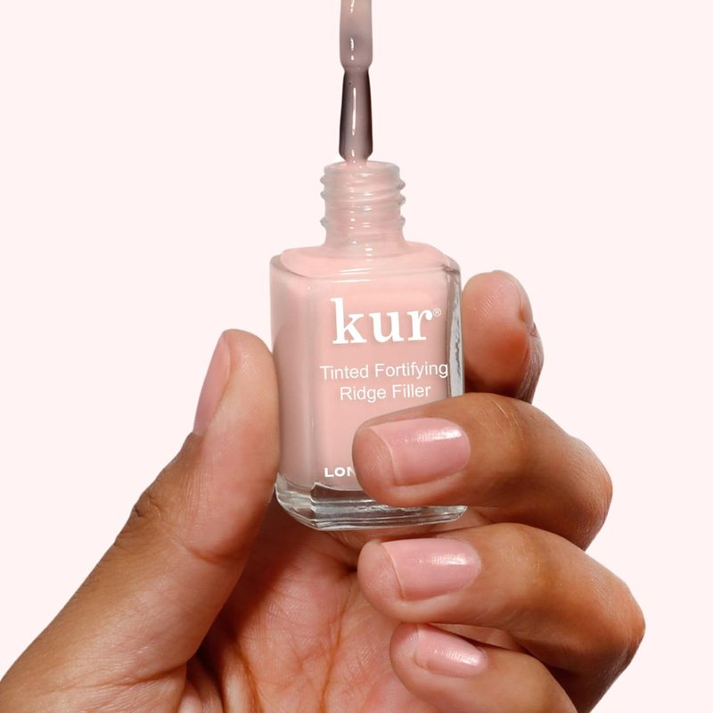 Nail Ridge Filler - Smoother & Strengthener for Damaged Nails - Vegan, Cruelty-Free, Paraben-Free | 0.4 fl oz