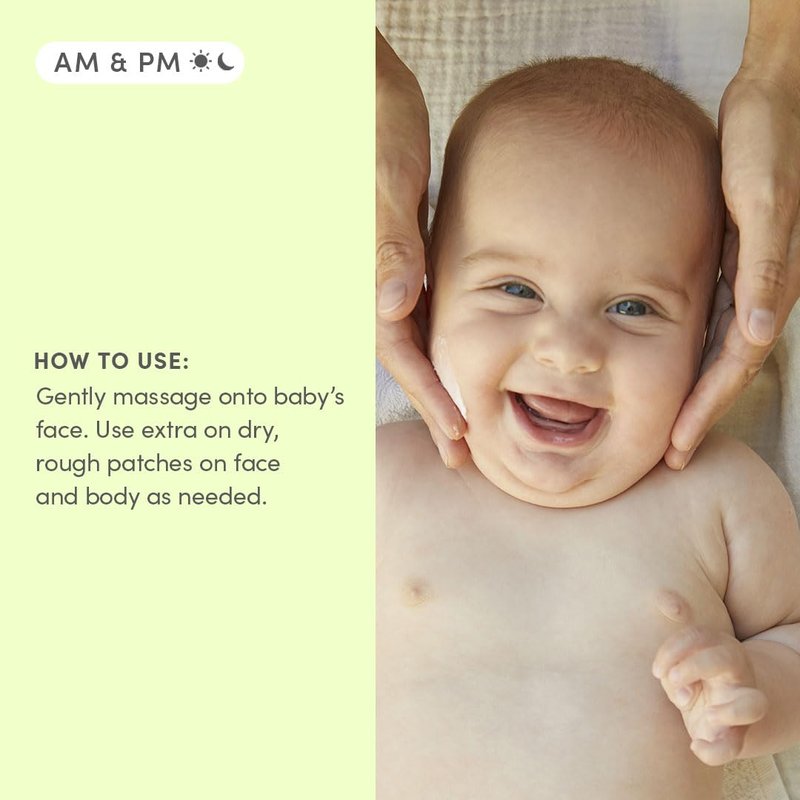 Nourishing Baby Face Cream - Non-Toxic & Fragrance-Free | 1.7 oz Rich Moisturizer with Clean Ingredients