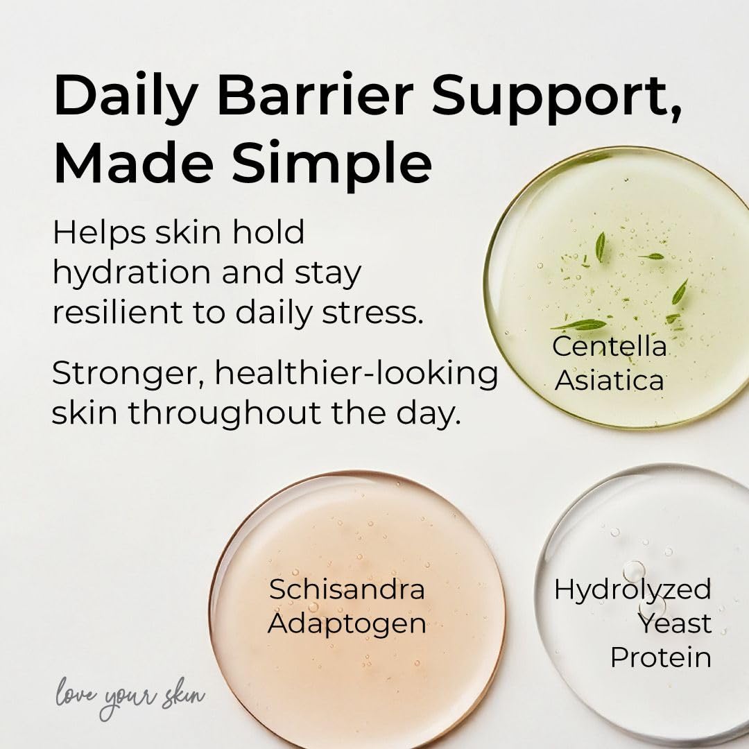 SIMPLE PLAN Daily Hydrating Day Cream with Hyaluronic Acid & Ceramides – Fragrance-Free Advanced Day Cream for Sensitive Skin – Lightweight, Non-Greasy for Men & Women (50ml)
