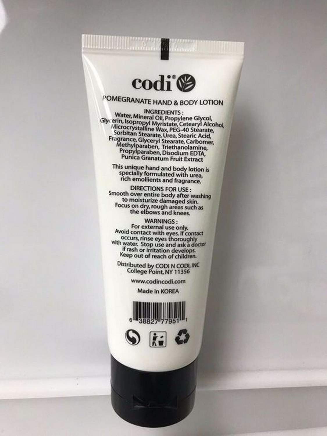 CODi Pomegranate Lotion - Body and Hand Lotion with Pump for Women and Men - Pomegranate Body Lotion with Wonderful Pomegranate Scent - Less Greasy, Quick Absorbent - 1 750ml Bottle and 2 100ml Tubes