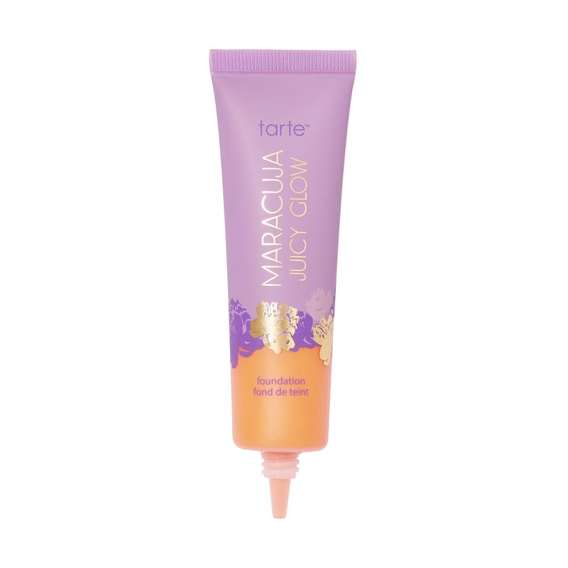 tarte maracuja juicy glow tint – Lightweight Tinted Moisturizer with Hyaluronic Acid for Radiant Skin, Buildable Medium Coverage, Waterproof, Vegan, Cruelty-Free, full size, 35N medium neutral