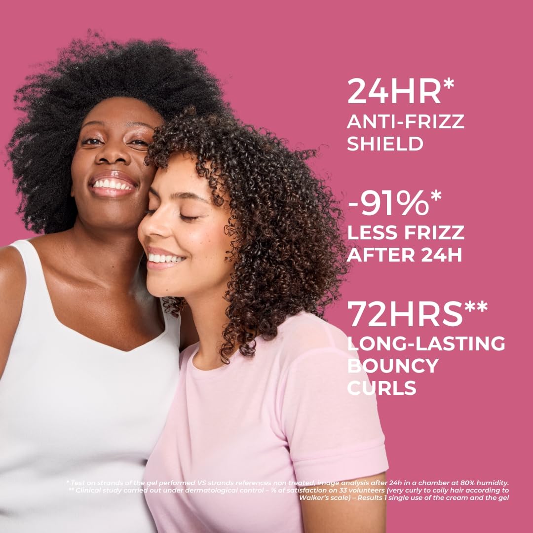 PHYTO Curling Gel for Curly & Coily Hair (3A–4C) | Aloe Vera + Nutri Curl Complex | 24-Hour Anti-Frizz, Long-Lasting Curl Definition | Silicone-Free | Made in France